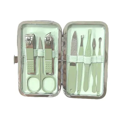 Nail care kit, 8-piece, multi-color, customizable - 11