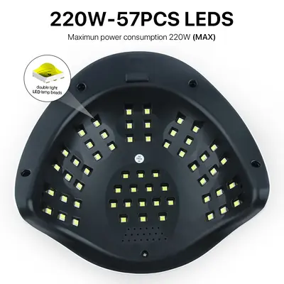SUN T5 MAX Tırnak UV Lambası, Tırnak Salonları, Tırnak Uçları, UV Jel Oje, Giyilebilir Tırnak Kürleme Jeli, Hızlı Kuruyan Tırnak Kurutucu.