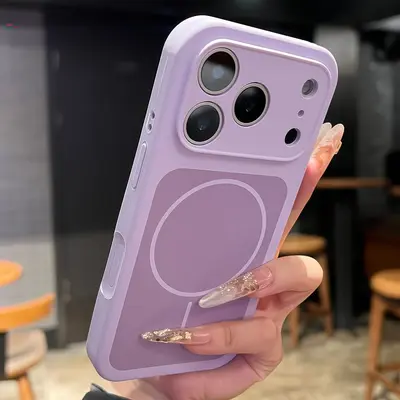 Liquid Silicone Case for iPhone 17 Pro Max, Magnetic Charging Compatible - 11