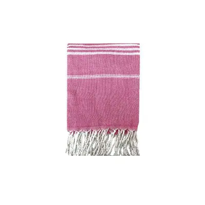 Toptan Türk püskül tasarımlı plaj havlusu güneş koruyucu eşarp hızlı kurulayan çizgili polyester-pamuk emici büyük boy açık hava plaj havlusu - 6