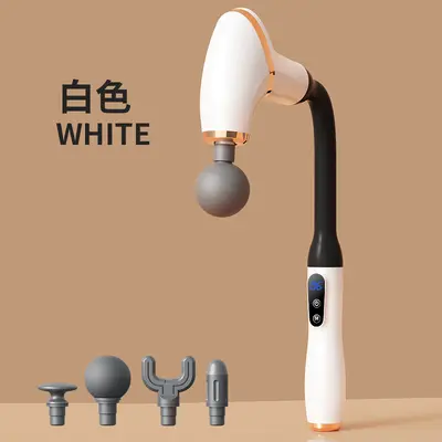 无线弯头筋膜枪长柄捶背腰部肌肉放松颈椎按摩器手持式电动按摩枪 - 8