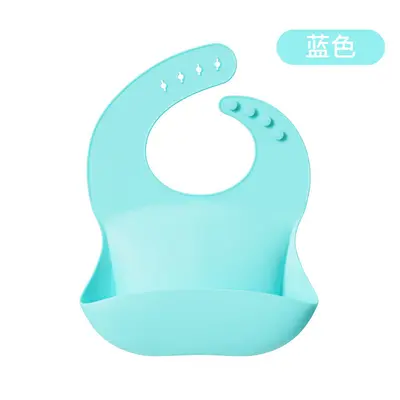 Kinder-Silikon-Lätzchen Baby 3D Fütterungslätzchen Baby wasserdichtes waschbares Lätzchen ultraweich Speichel-Lätzchen Spucktuch Fütterungslätzchen - 13