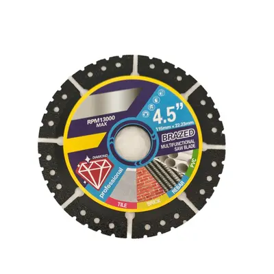Angle Grinder Cutting Disc Set, Alloy for Iron and Steel - 7