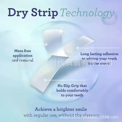Coconut Oil Mint Teeth Whitening Strips, 14 Pieces - 3