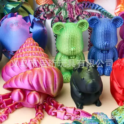 Creative 3D Stress Relief Model Toy, Movable Decorative Figure