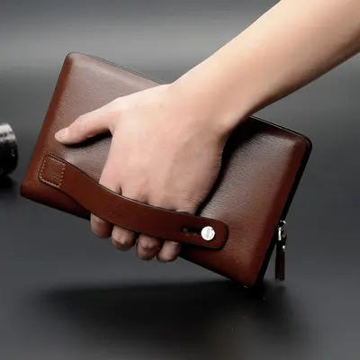Men's Clutch Bag with Multifunctional Card Holder - 2