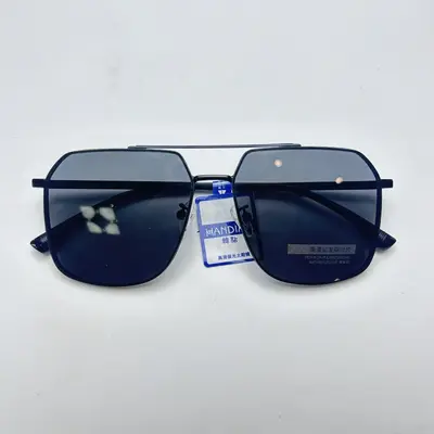 Herrensonnenbrillen, Nylon polarisiert, UV-Schutz, Edelstahlrahmen, Sehstärkenlenses