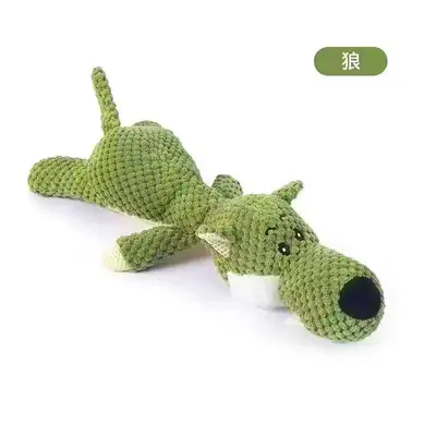 Durable Squeaky Plush Lion Chew Toy for Large Dogs - 7