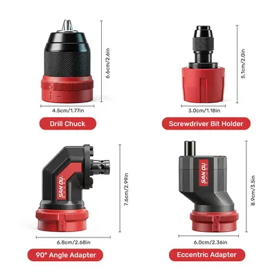 21V Brushless 4-in-1 Multi-Function Tool Cross-Border Lithium Battery Electric Cordless Drill Set 16.8V