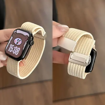 Nylon Woven Strap for Redmi Watch 6, Xiaomi 9 Pro, Apple iWatch S11 - 8
