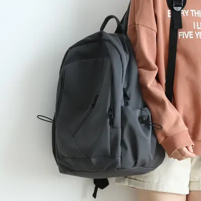 Oxford Cloth Backpack, Large Capacity, Schoolbag and Travel for Women and Men - 7