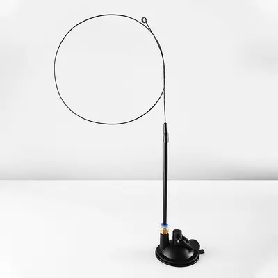 Detachable Wire Cat Teaser Wand with Strong Suction Cup - 11