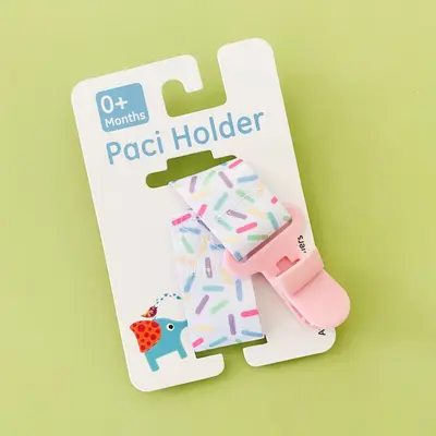 Adjustable Teether Rope and Pacifier Chain with Drop-Prevention Clip - 10