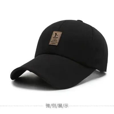 Long visor, everyday duck bill cap, four-season cross-border hat, trending unisex baseball cap for wholesale in spring and autumn.