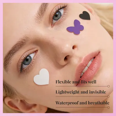 跨境KORMESIC蝶恋心语痘痘贴Acne Patch彩色便携外贸厂家批发
