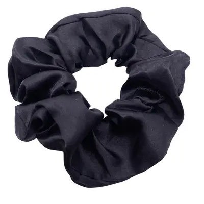 Mittelgroße Satin-Haargummis, einfarbig, Damen-Sport-Scrunchies