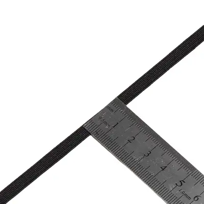 4 cm Flat Elastic Band for Woven Waistbands, 3 mm, 10 m - 8