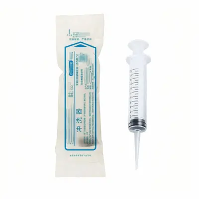 12 ml Kavisli Kafa Irrigator Ev Taşınabilir Tek Kullanımlık Diş Şırınga Diş Temizleme Ağız Sulama Aracı - 13