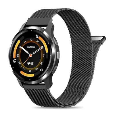 Garmin Venu ve Forerunner 570/265/255 uyumlu Milanese metal kordon - 8