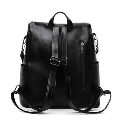 Women's backpack 2026, soft leather, trendy style