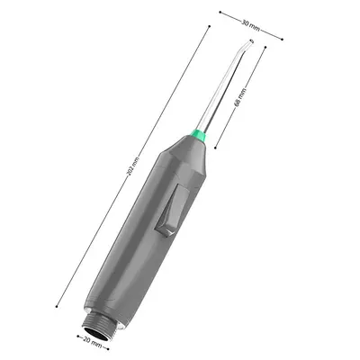 Su basınç tahrikli ağız duşu, elektriksiż, sessiz çalışma - 8