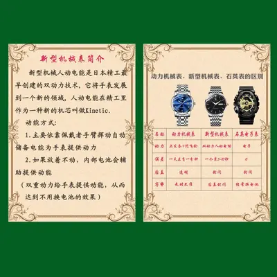 Watch strap adjustment and user manual printing