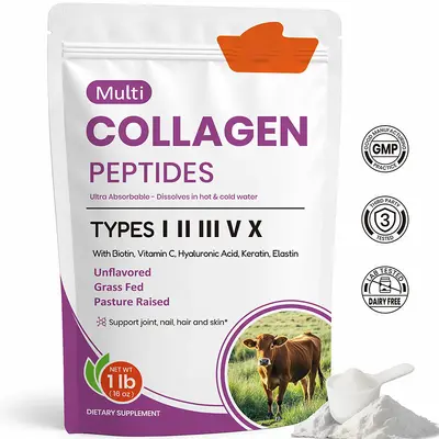 454g Collagen Powder Dietary Supplement - 6