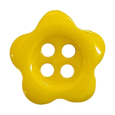Plum Blossom Resin Buttons for Black and White Shirts and Cardigans
