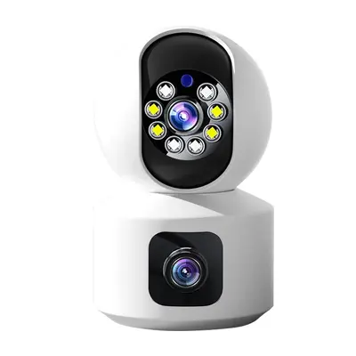 Fabrika toptan 4G/WiFi ev içi gözetim kamerası gece görüşlü sesli 355° HD gözetim kamerası - 7