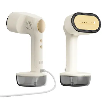 Handheld garment steamer, high steam output, dry and wet use - 7