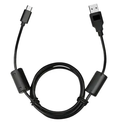 USB Data Cable with Dual Magnetic Ring, 1 Meter