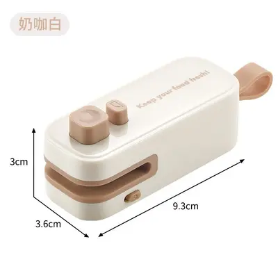新款封口机小型手压式家用充电封口器便携零食封口机塑料袋热密封 - 7