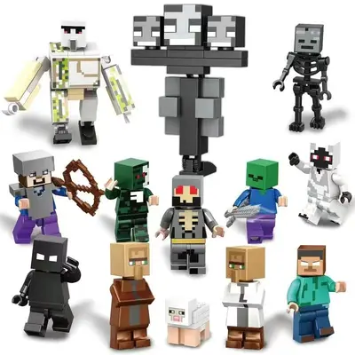 Minecraft Creeper Minifiguren-Bausteine, XL03/04 - 8