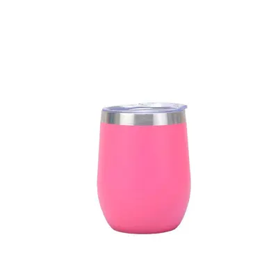 Swig 12oz Yumurta Kabuğu Termos Bardak, Kapaklı, Vakumlu, Taşınabilir