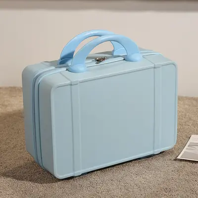Manufacturer Wholesale Fashionable Hand Luggage 14 inch Small Lightweight Cosmetic Case Mini Travel Suitcase Gift Box, Customizable