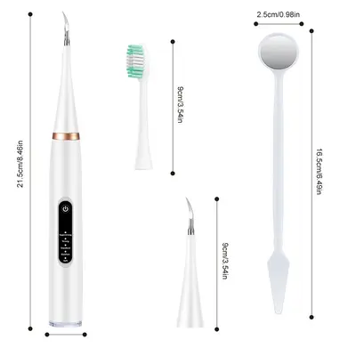 Ultraschall-Zahnreiniger mit elektrischer Zahnbürste 2-in-1 Set - 6