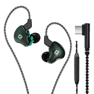KBEAR KS2 Hybrid HIFI Musik In-Ear Kopfhörer, für Computer, Mobiltelefon, Gaming, PUBG, USB-C - 10