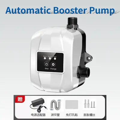 Solar Water Heater Booster Pump, Fully Automatic Silent Shower Pump - 5