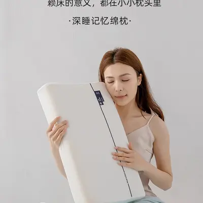 亚朵同款护颈椎专用颈椎枕睡眠记忆棉枕芯成人青少年学生护颈枕头