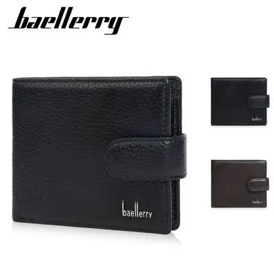 Genuine Leather Men's Wallet, Cowhide, Zipper Coin Compartment - 6
