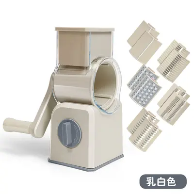 多功能切菜神器手摇滚筒厨房擦丝器切片机土豆刨丝器切丝爆款家用 - 11