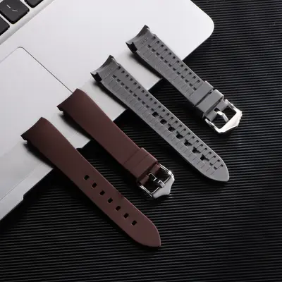 Silicone Watch Strap for Seiko Prospex Ghost Series, Waterproof, 18/20/22/24 mm - 3