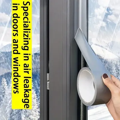 Windproof Cloth-Based Sealing Tape for Door and Window Gaps, Waterproof and Insect-Proof - 12