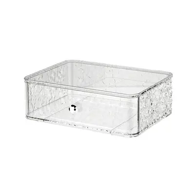 Cosmetics storage box, lightweight luxury design, desktop, large capacity