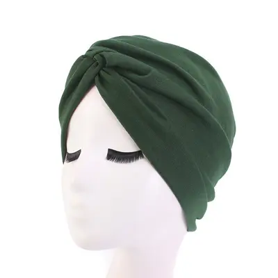 Cotton Turban Hat, Twist Hat, Model TJM-163 - 12