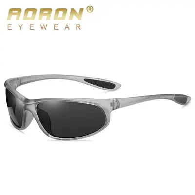 Sports Sunglasses, Small Frame, Dark Green, Polarized, Model 3033 - 9