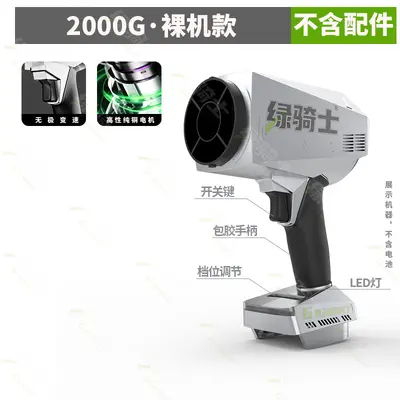 Industrial Powerful Handheld Air Blower, Dust Blowing and Suction - 9