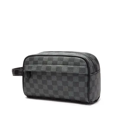 Hafif erkek göğüs çantası, yatay dokuma patchwork, çapraz askılı - 5