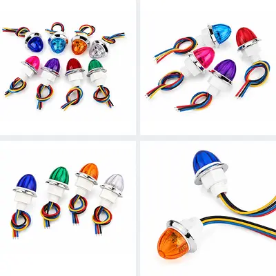 LED-Mini-Wassermelonenlampe 1,25 Zoll LKW-Seitenmarkierungsleuchte