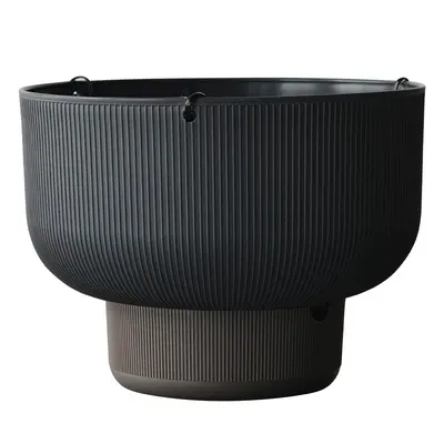 Hanging Self-Watering Plastic Planter for Trailing Plants and Pothos - 6
